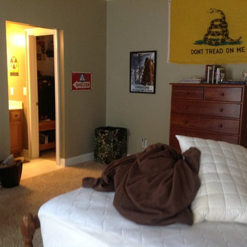 Teen Military Bedroom