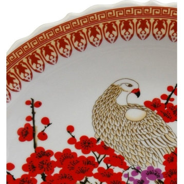 14" Cherry Blossom Porcelain Plate
