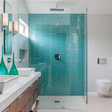 Contemporary bathroom remodel