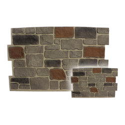 Colonial Cobblestone Panel (Shadow Gray) - Products