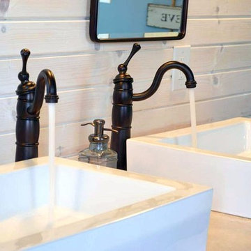 West End Rustic Bathroom