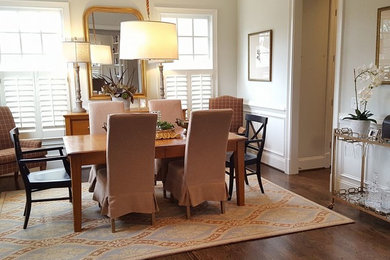 Inspiration for a dining room remodel in Atlanta
