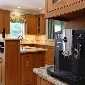 Remodel - Kitchen Cherry Cabinets