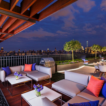 Central Park West Penthouse Terrace