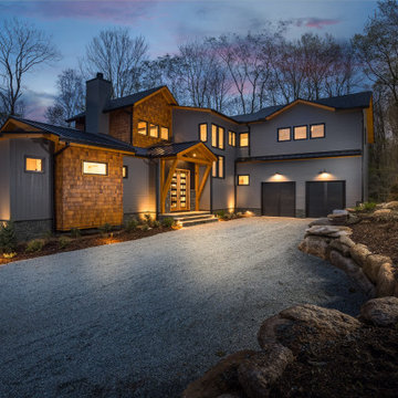 Modern Oak Lodge
