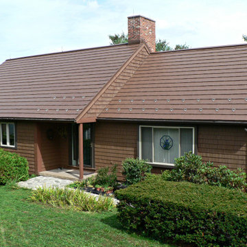 Metal Roofing - Oxford Metal Shingle in Caramel