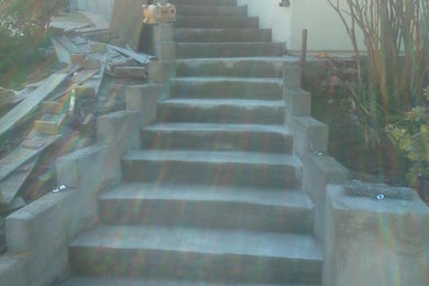 Example of a staircase design in San Luis Obispo