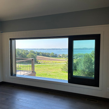 Lake View Home - Operable Window Wall