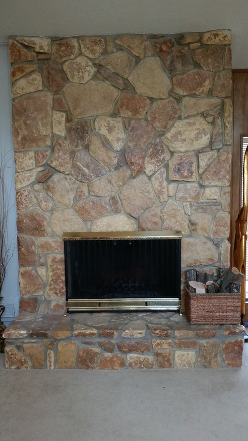 Any Advice On Paint Colors To Complement This Fireplace - Paint Colors For Living Room With Stone Fireplace
