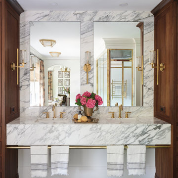Vanities with Mitered Front Aprons