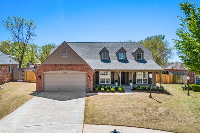 Transitional exterior home idea in Other