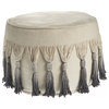 Sophisticated Ombre Pouf