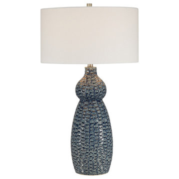 Holloway Cobalt Blue Table Lamp