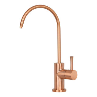 One-Handle Copper Drinking Water Filter Faucet Water Purifier Faucet -  Contemporary - Water Filtration Systems - by Akicon Inc