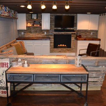 Rustic Basement