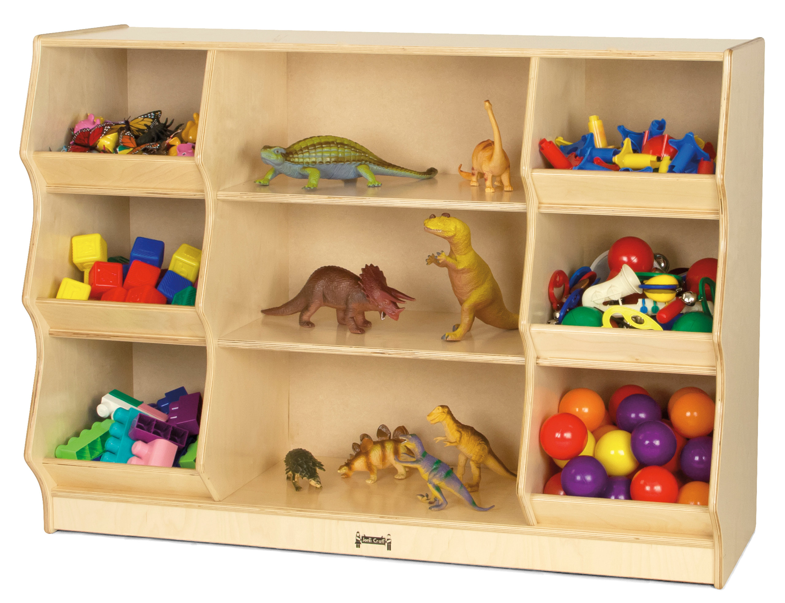 Jonti-Craft Open Storage with Beveled Front - Transitional - Toy ...
