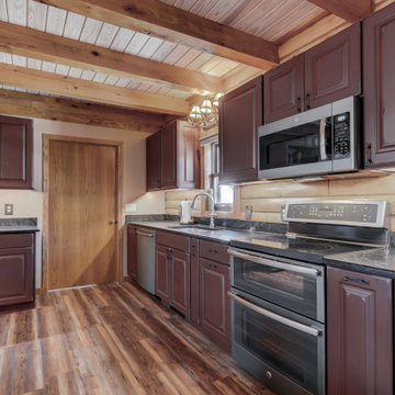 Log Home Custom Kitchen