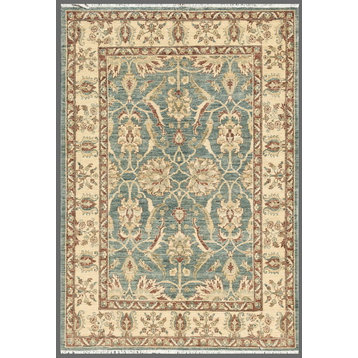 Ferehan Collection Hand-Knotted Lamb's Wool Area Rug, 4'11"x7'2"