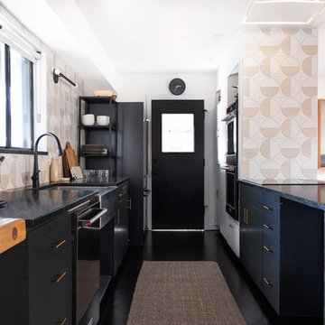 Simply Grove Hand Painted Ceramic Tiles Kitchen