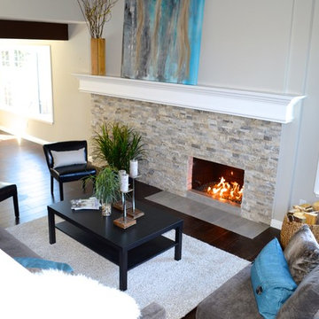 LIVING ROOM & DINING ROOM VACANT PROPERTY STAGING