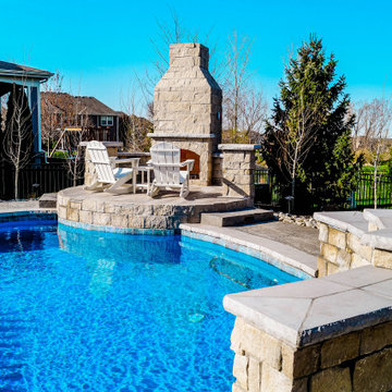 Custom In-ground pool and spa