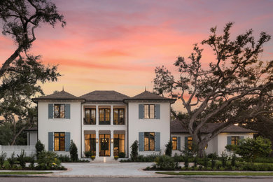 Transitional exterior home photo in Tampa