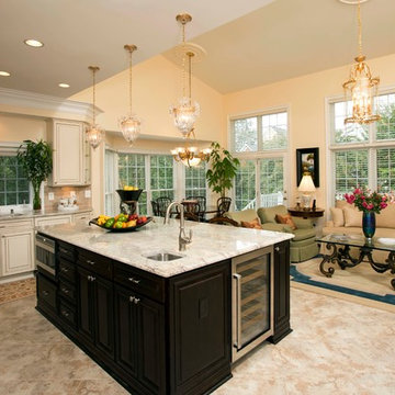 A French Country Kitchen Design in McLean, Virginia