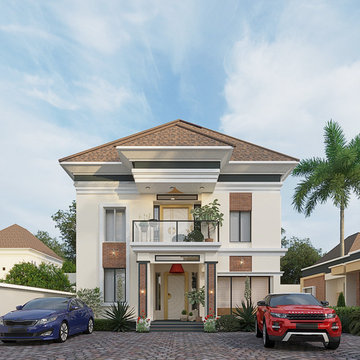 a modern five bedroom duplex l