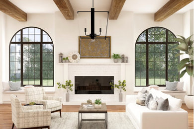 Example of a living room design in Orlando