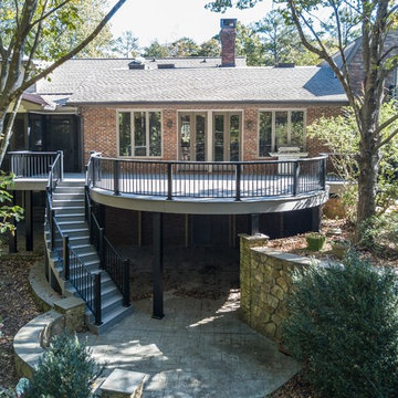 Marietta Deck and Screened Porch Remodel for Entertaining