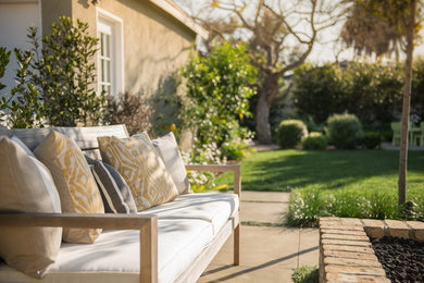 Elegant patio photo in Orange County
