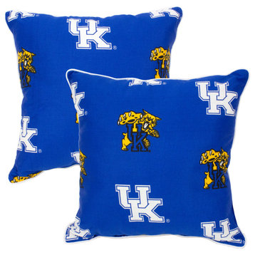 Kentucky Wildcats 16"x16" Decorative Pillow, Includes 2 Decorative Pillows