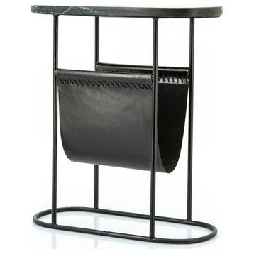 Black Magazine Rack End Table | By-Boo Daily