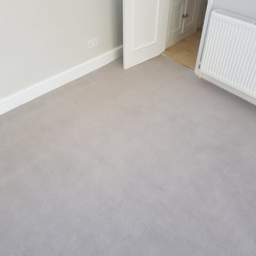 Grey Carpet Runner To Stairs In Balham