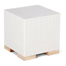 Wintons Teak Kobo Stool - Outdoor Lounge Furniture