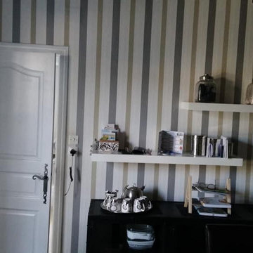 Cuisine traditionnel relooker esprit vegetal
