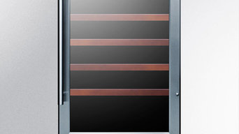 Summit 34 Bottle 18 Built-In Single Zone Wine Cooler