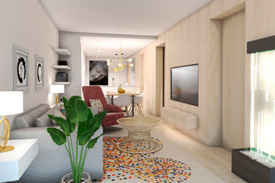 Reforma y decoración de un mini piso con buen Feng Shui