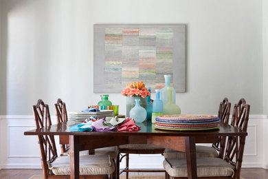 Inspiration for an eclectic dining room remodel in Los Angeles