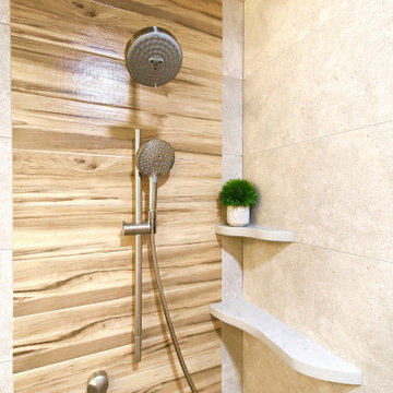Organic Industrial Master Bath