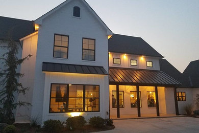 Example of a minimalist home design design in Oklahoma City