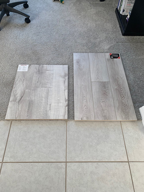 Mixing Tile And Luxury Vinyl Laminate, What Is Better Tile Or Laminate