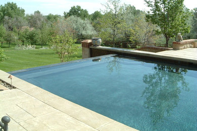 Huge elegant pool photo in Denver