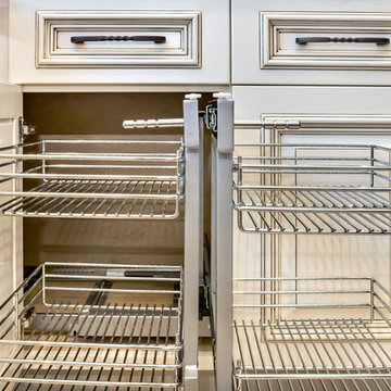 Rev-a-Shelf Wire Pull-Slide-Pull Blind Corner Pullout