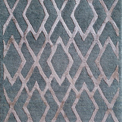 SL-1`LT BLUE GOLD - Rugs