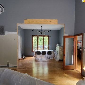 Chapel Hill - 2019 - Expanding openings altering load bearing walls with Headers