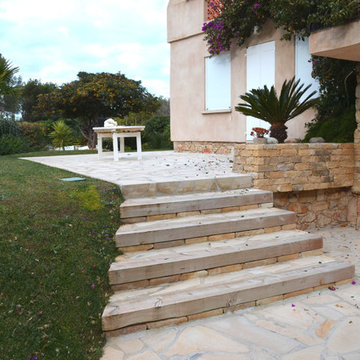 Un jardin minimaliste - Saint-Cyr-sur-Mer