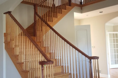 Inspiration for a staircase remodel in Chicago