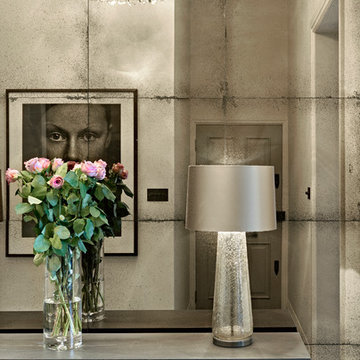 Guilded & Antiqued Mirror Panelled Installations