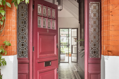 Design ideas for a traditional entrance in London.